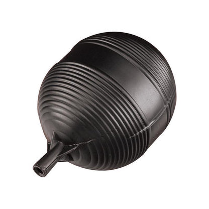 Emery Jensen plastic tank float ball with flap, seat disc, and ball design for water level control in tanks.