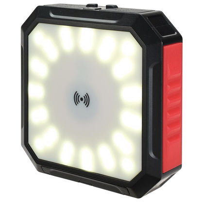 Emery Jensen flashlight power bank accessory with built-in LED flashlight and portable charging capabilities.