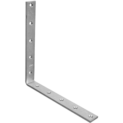 Emery Jensen flat corner iron, ZN10X1-1/4 inch, metal corner brace for furniture or framing projects