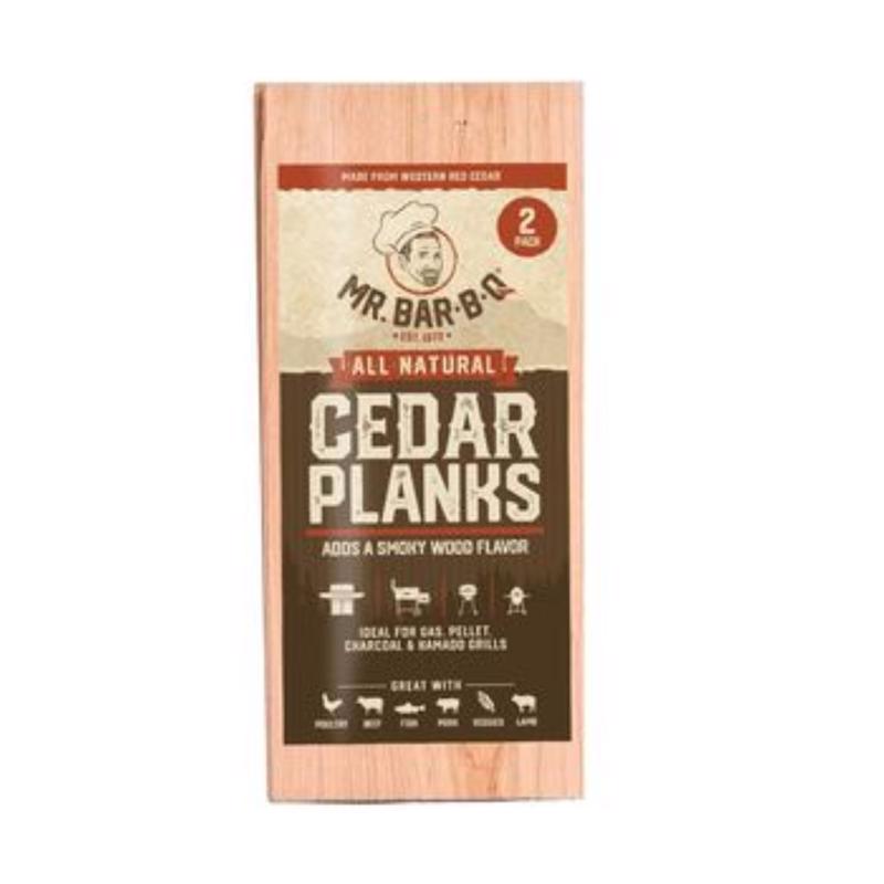 GRILLING PLANK CDR 2PK - Pack of 6