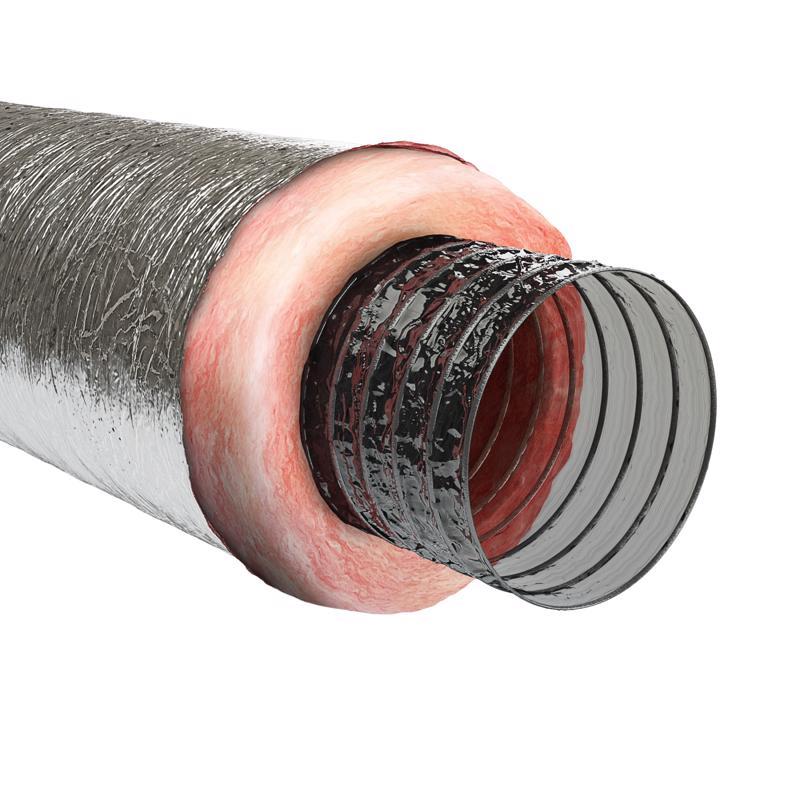 DUCT POLY SILVER 4"X25'