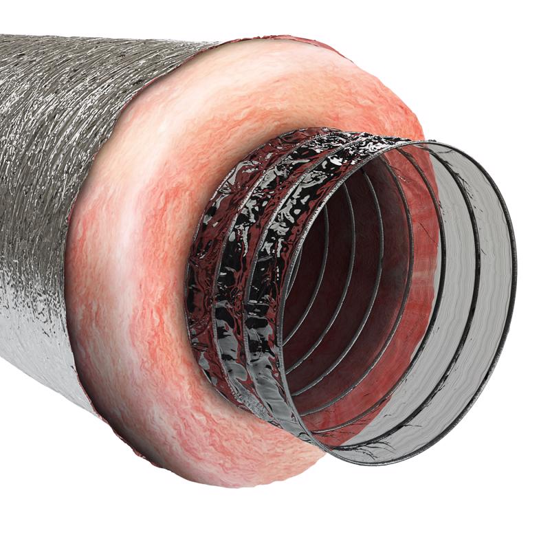 DUCT POLY SILVER 6"X25'