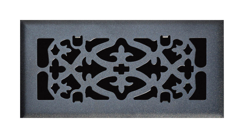 FLOOR REGISTER 4X10 BLK