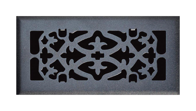 FLOOR REGISTER 4X12 BLK