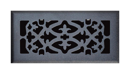 FLOOR REGISTER 4X12 BLK