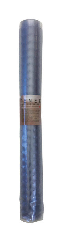 Emery Jensen 72-inch carpet protector floor runner with clear design, ideal for protecting carpets and high-traffic areas.
