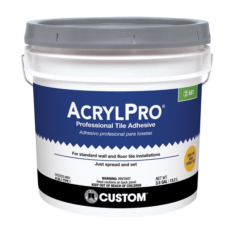 GLUE CERAMIC TILE 3.5gal