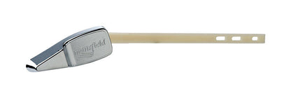 Emery Jensen flush lever LH chrome for toilet trip lever, metal finish, designed for easy installation and reliable flushing.