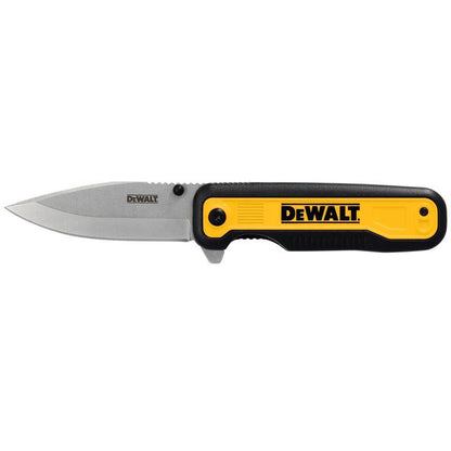 Emery Jensen DW Pocket Knife SS 7.8-inch folding knife with stainless steel blade and ergonomic handle.