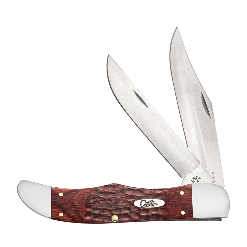 Emery Jensen HUNTR Fold Knife Rosewood handle with stainless steel blade, compact folding knife for outdoor and everyday use.