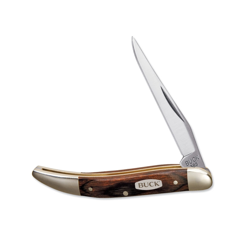 Emery Jensen folding pocket knife with a compact design and stainless steel blade, ideal for everyday carry and outdoor use.