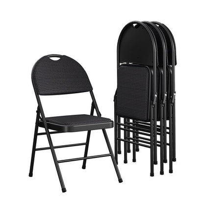 FOLD CHAIR FAB BK 33.3"h