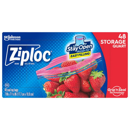 STORAGE BAG QUART 48PK - Pack of 9