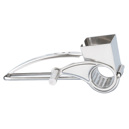Emery Jensen rotary cheese grater from the food grinders collection, showcasing a durable metal grater with a handle for easy use.