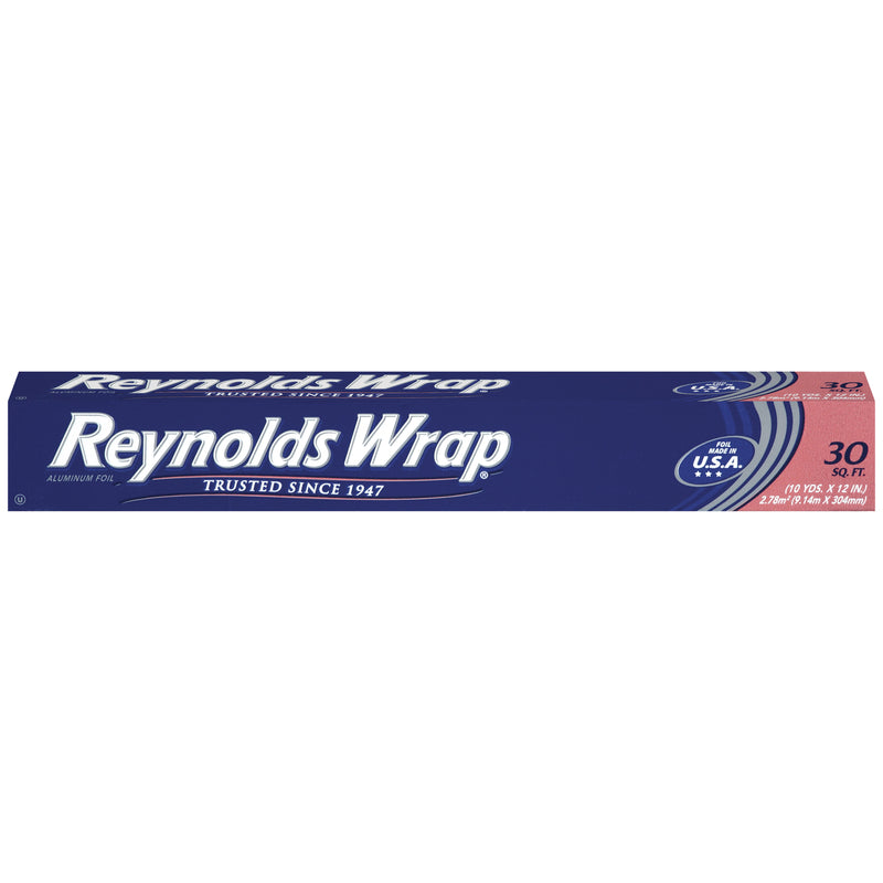 Aluminum foil food wrap by Emery Jensen, 12-inch wide, durable 10-year thickness, perfect for food storage and wrapping.