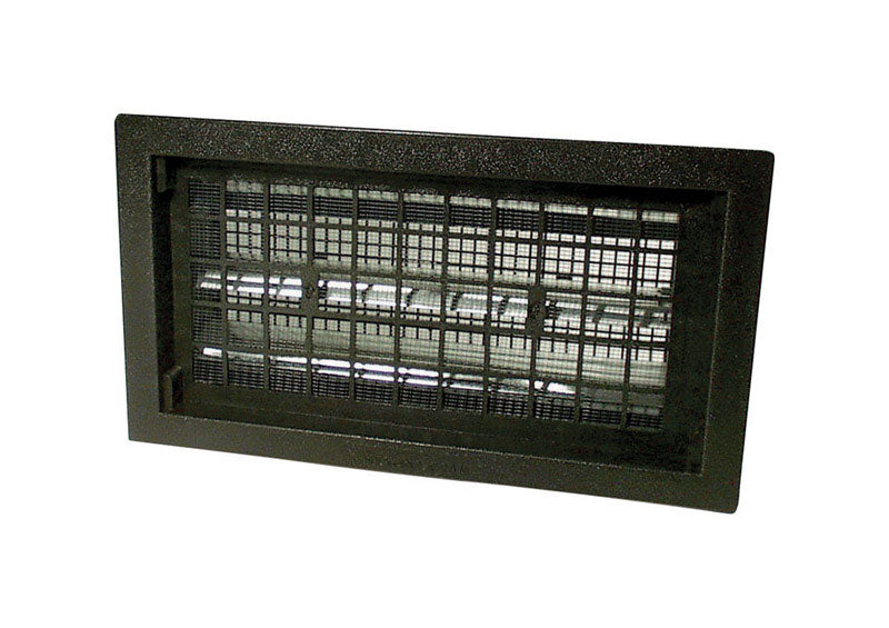 Emery Jensen foundation vent measuring 9.5x17.1 inches, vent cover for proper attic and crawl space airflow.