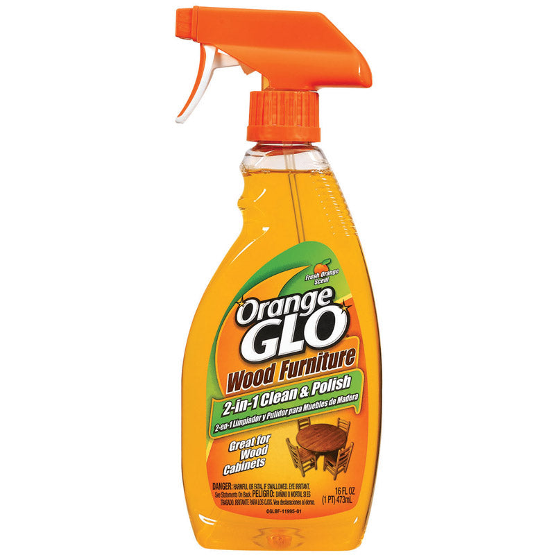 ORANGE GLO POLISH 16OZ - Pack of 6