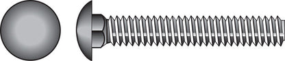 Galvanized carriage screw 1/2x3 inches by Emery Jensen, showing a shiny metal screw with a flat head and threaded shaft