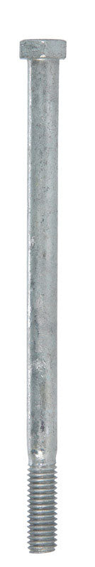 Galvanized hex bolts Grade 2 by Emery Jensen, 3/8 inch diameter and 6 inches long, shown in a close-up image.