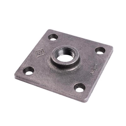 FLANGE BLK IRON 1/2" 2PK