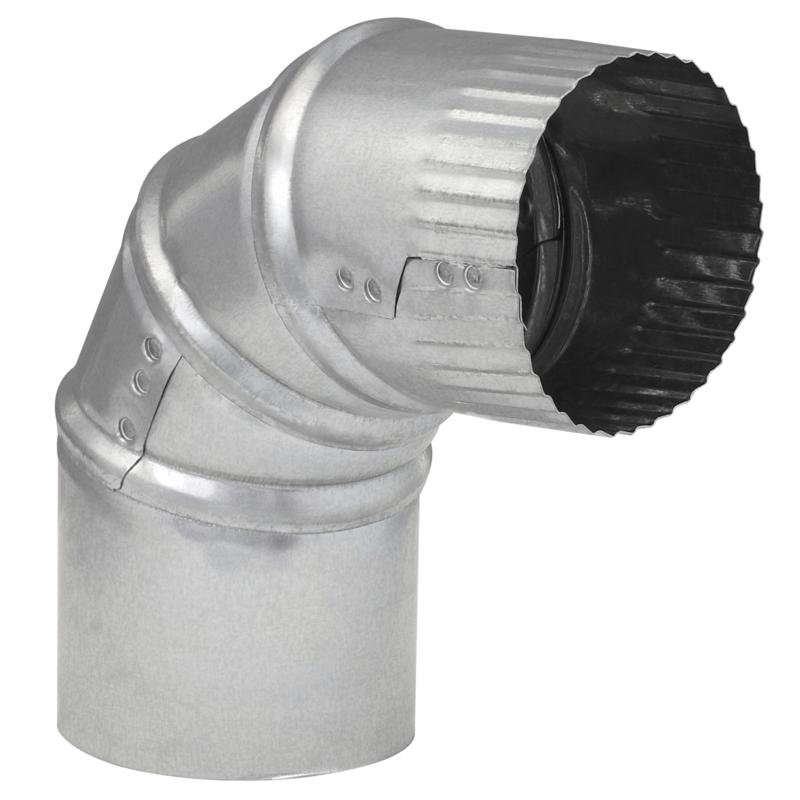 FURNACE ELBOW 3"X3" GALV - Pack of 8