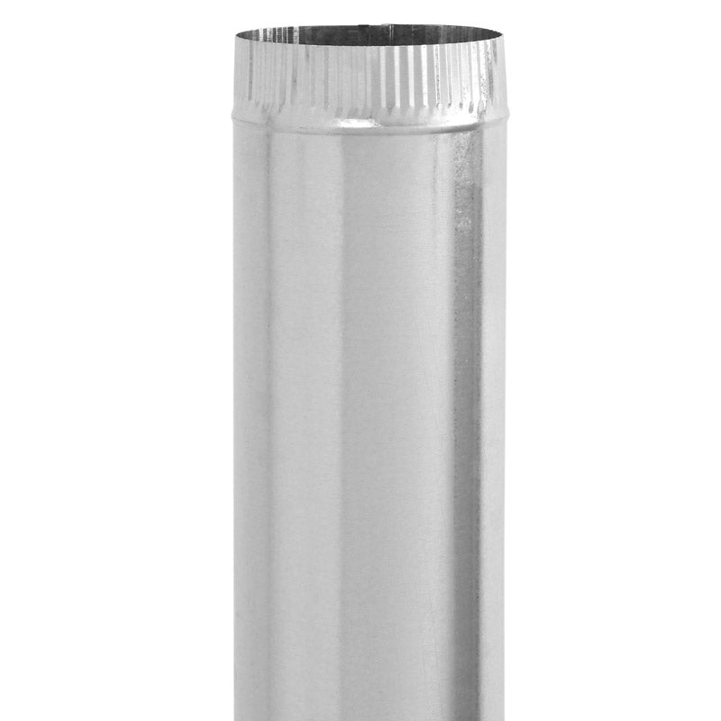 Emery Jensen 30 Ga galvanized vent pipe and fittings, 8x24 inches, pack of 10, suitable for ventilation and exhaust systems