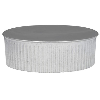 PIPE END CAP CRMPD 5"DIA