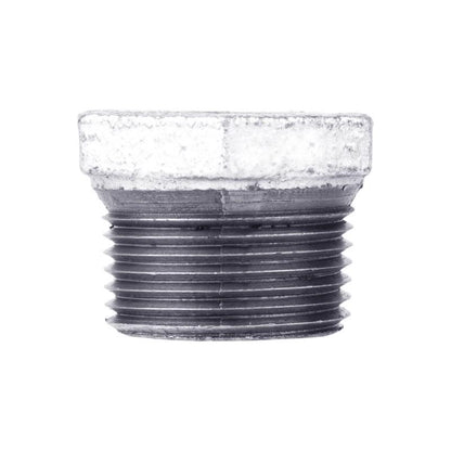 Emery Jensen galvanized fitting, Bush Hex Galv 1/4" x 1/8", showing the hex shape and metallic galvanized finish.