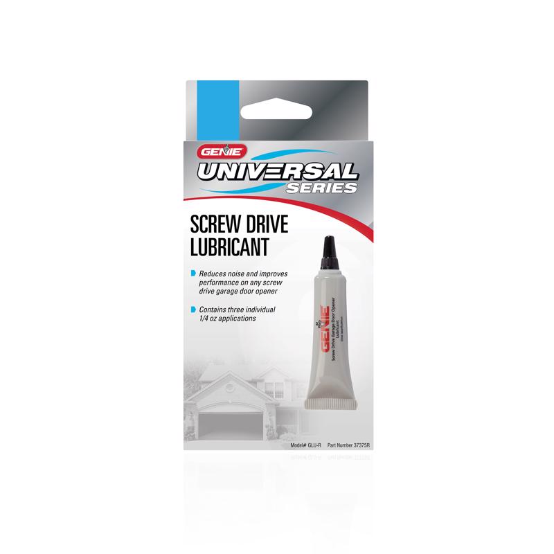Emery Jensen garage door grease set with three lithium-based screw drive lubricants for smooth operation.