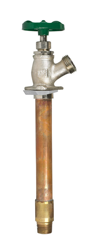 Emery Jensen garden valve and lawn faucet with 1/2 inch M6 connection, outdoor water supply fixture for lawn irrigation.