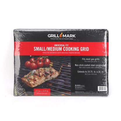 Emery Jensen universal stainless steel gas grill grate for compatible barbecue grills, durable and easy to clean.