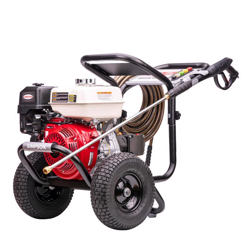 Gas pressure washer by Emery Jensen with 4000 PSI, featuring a durable design for heavy-duty cleaning tasks.
