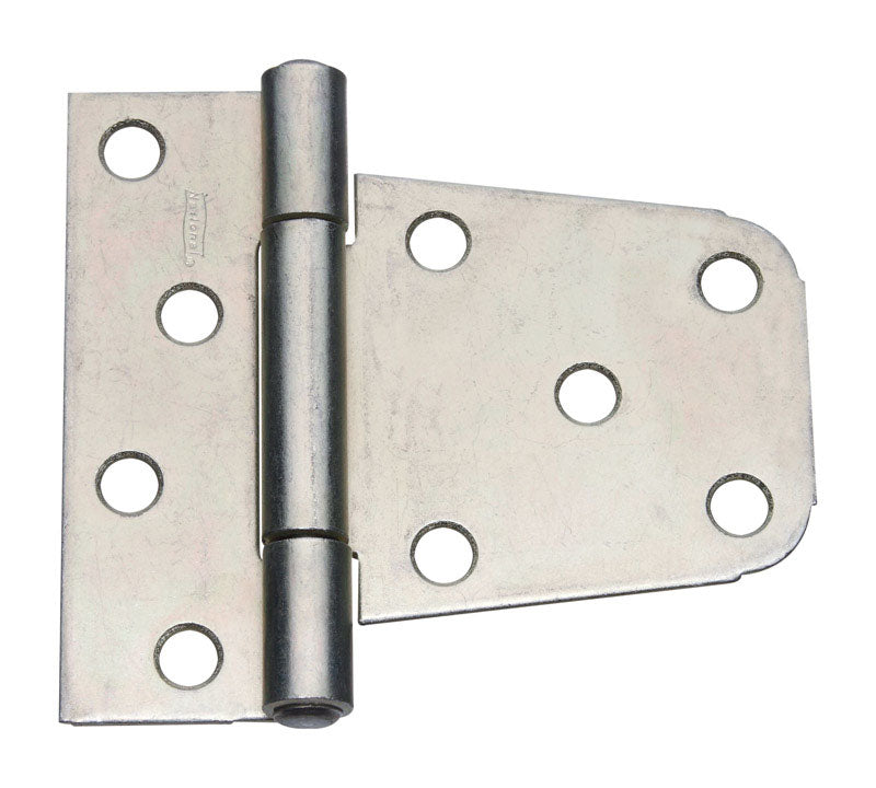Emery Jensen heavy-duty gate hinges ZC3-1/2 for secure and durable gate installation, shown in a close-up of the hinges.