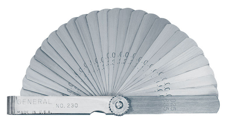LEAF FEELER GAUGE 3X1/2"