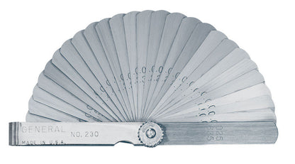 LEAF FEELER GAUGE 3X1/2"