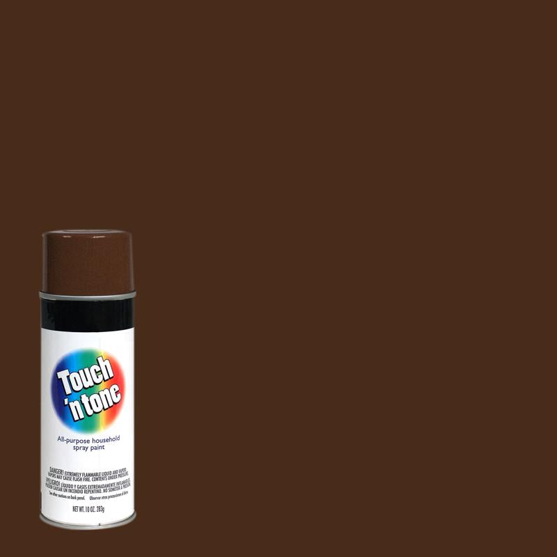 SPRAYPAINT LTR BRWN 10OZ - Pack of 6