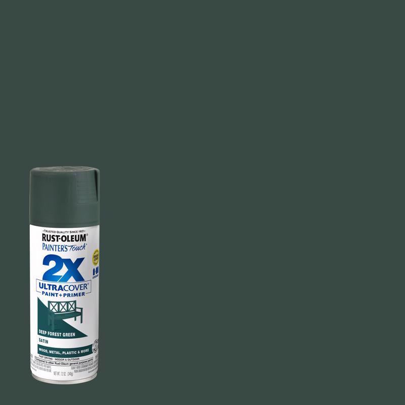 SPRY PNT 2X STN GRN 12OZ - Pack of 6