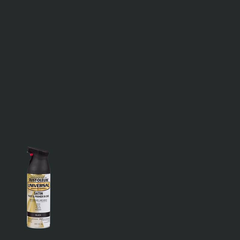 UNIVERSAL SATIN BLACK - Pack of 6