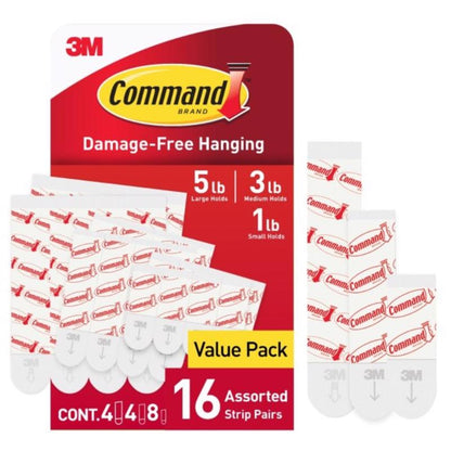 REPLACMNT STRIPS COMMAND