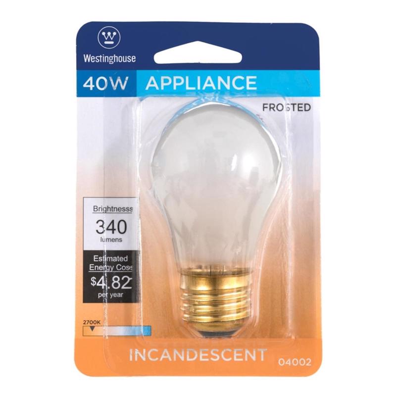 BULB APPLIANCE FROST 40W - Pack of 6