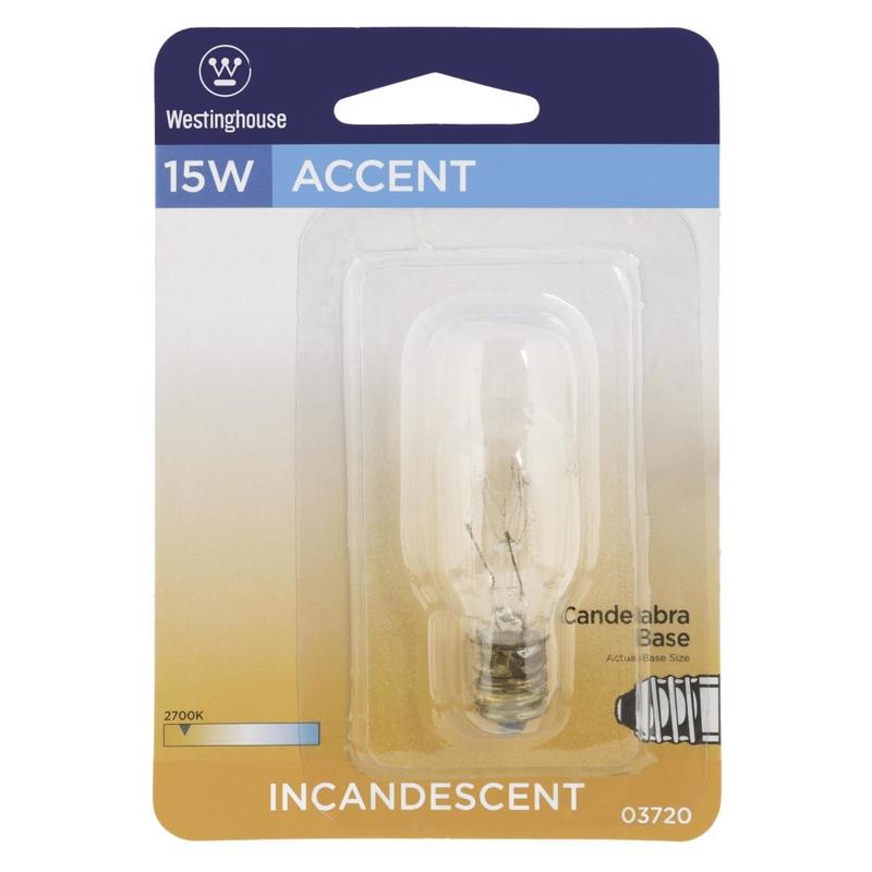 BULB T7 15WATT CLEAR