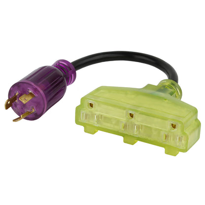 SPLTR CD 125V L5-20 12"L