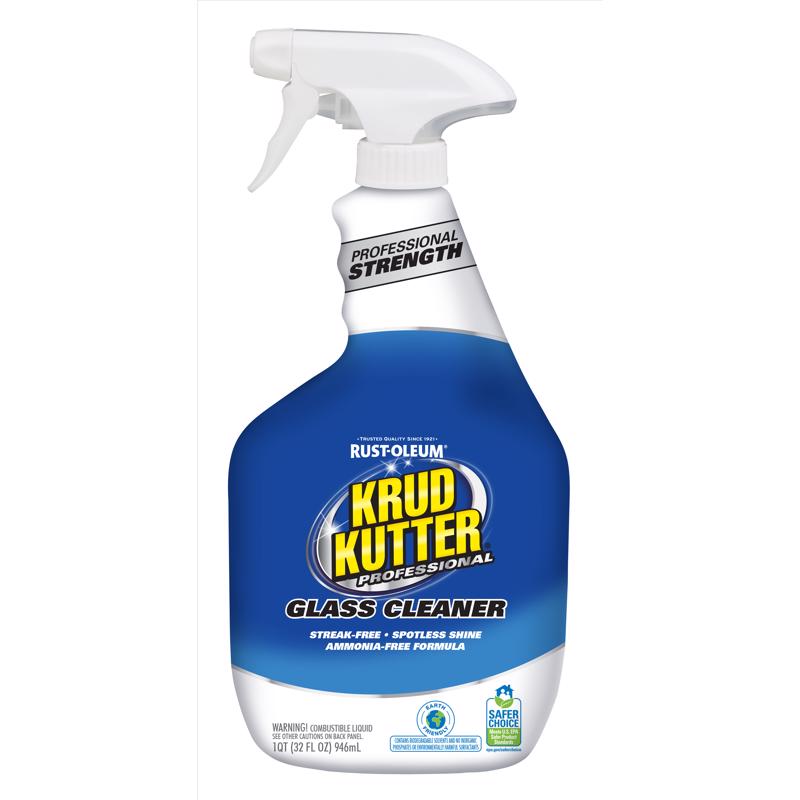 GLASS CLEANER LIQUD 32OZ - Pack of 6