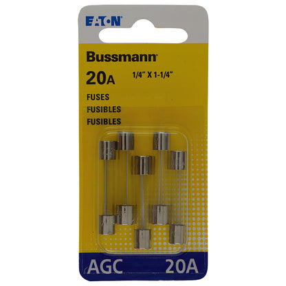FUSE AUTO AGC 20AMP CD5 - Pack of 5