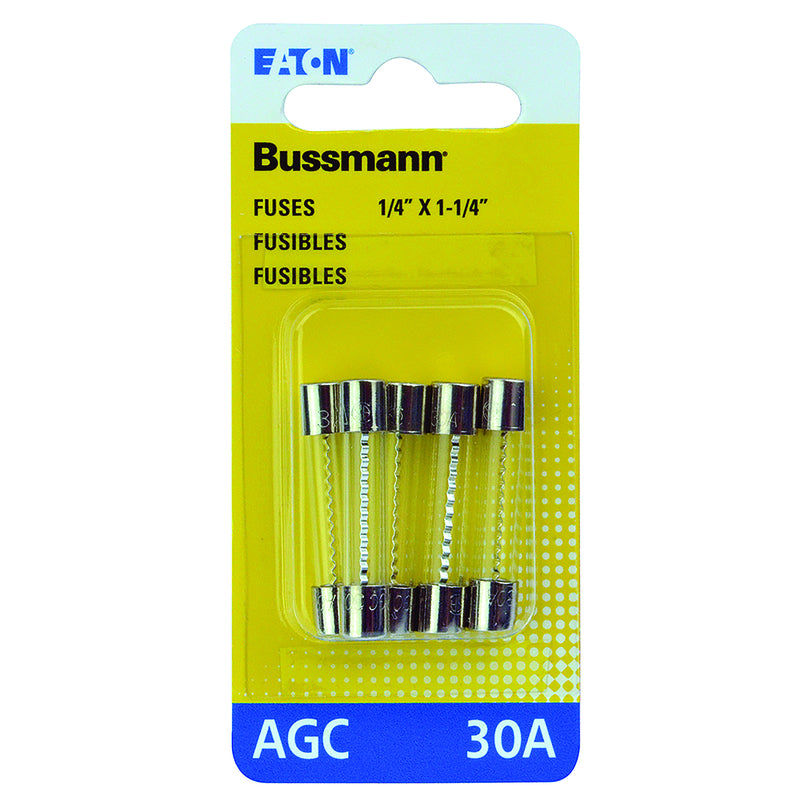 FUSE AUTO AGC 30AMP CD5 - Pack of 5