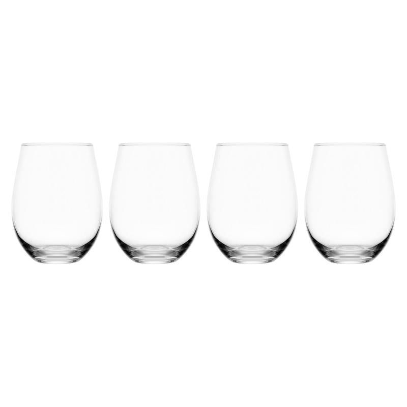 STEMLSS WINE GLASS 4PK