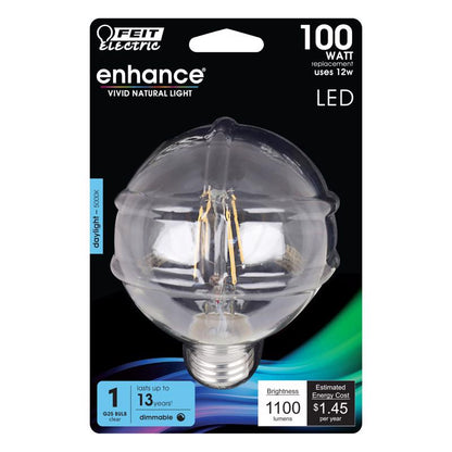 LED DIM G25 E26 100W DL