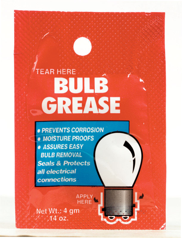 Emery Jensen Bulb Grease 0.14oz, pack of 25, lubricating grease for bulb fittings and electrical connections.