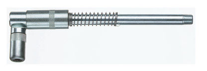 Emery Jensen 90-degree coupler for grease gun, 8-inch grease gun accessory, durable metal fitting for easy lubrication.