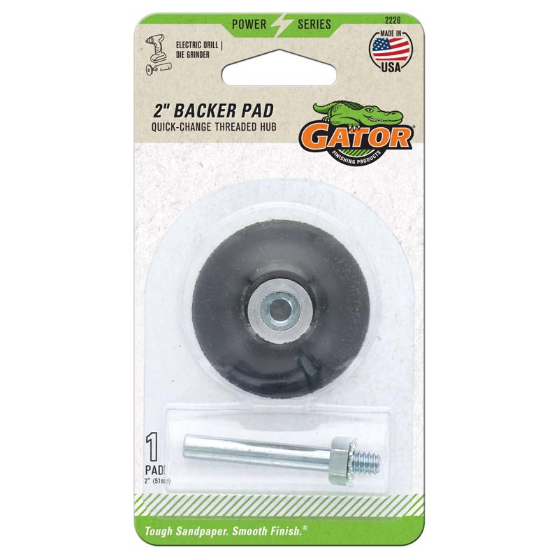 Emery Jensen 2-inch resin backing pad for grinding mandrels and accessories, suitable for various polishing and grinding tasks.